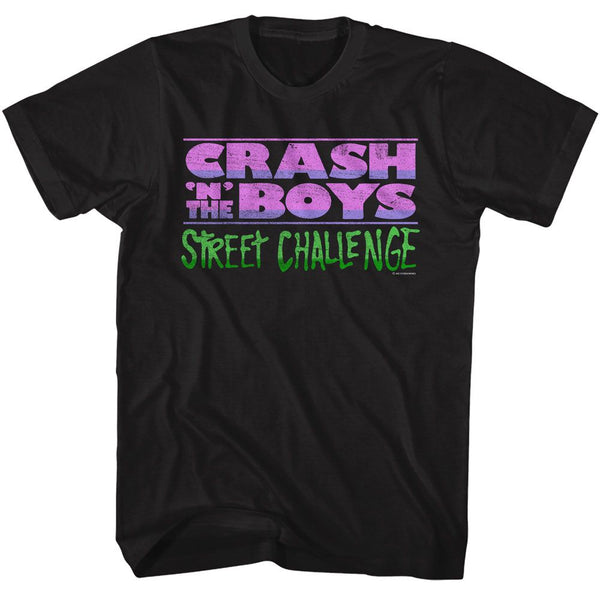 River City Ransom - Crash N The Boys Logo Boyfriend Tee - HYPER iCONiC.