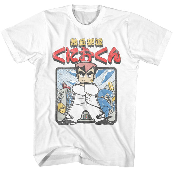 River City Ransom - Hot Blooded Kunio Kun Boyfriend Tee - HYPER iCONiC.