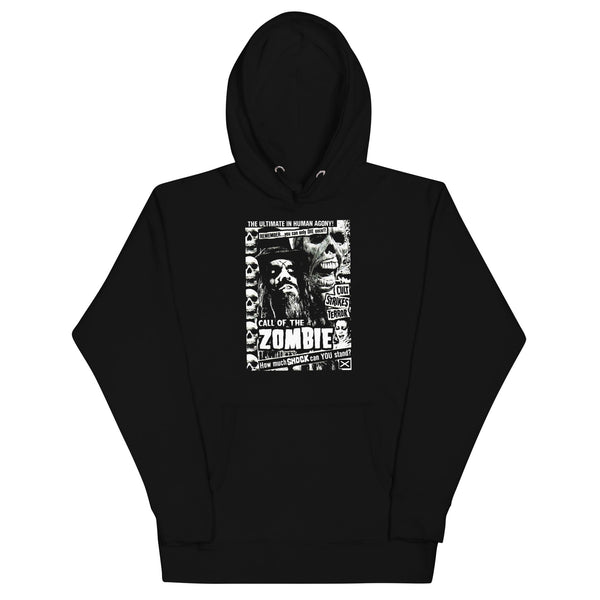 Rob Zombie Black and White Hoodie - HYPER iCONiC.