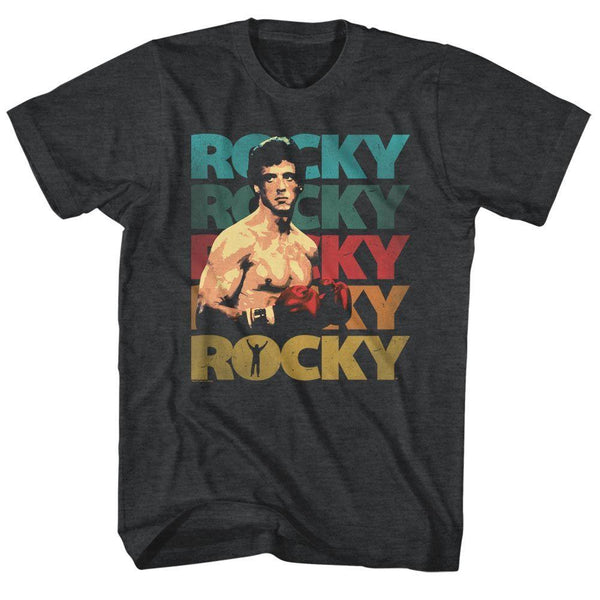 Rocky 70'S Color T-Shirt - HYPER iCONiC