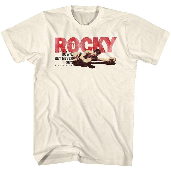 Rocky Downbut Never Out T-Shirt - HYPER iCONiC