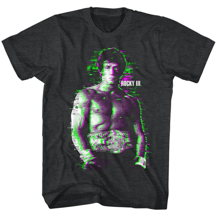 Rocky Glitchy T-Shirt - HYPER iCONiC
