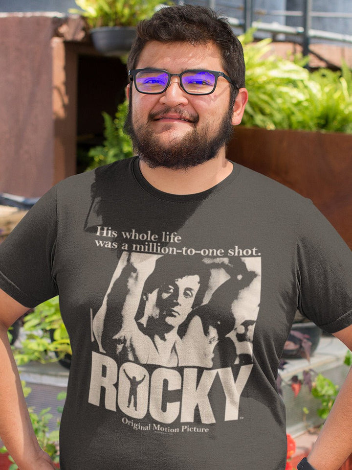 ROCKY - GREASED LIGHTNING BIG AND TALL T-SHIRT - HYPER iCONiC.