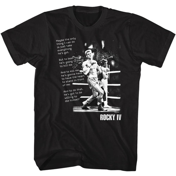 Rocky - IV Monologue T-Shirt - HYPER iCONiC.