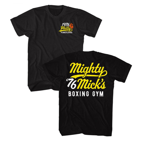 Rocky - Mighty Micks Gym Front And Back Boyfriend Tee - HYPER iCONiC.