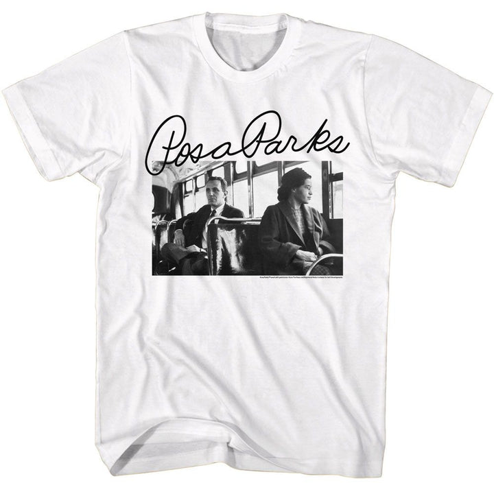 Rosa Parks - Photo And Signature Boyfriend Tee - HYPER iCONiC.