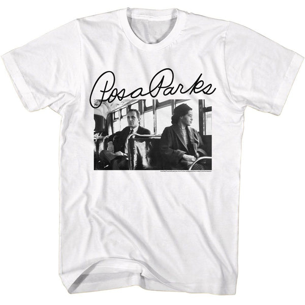 Rosa Parks - Photo And Signature T-Shirt - HYPER iCONiC.