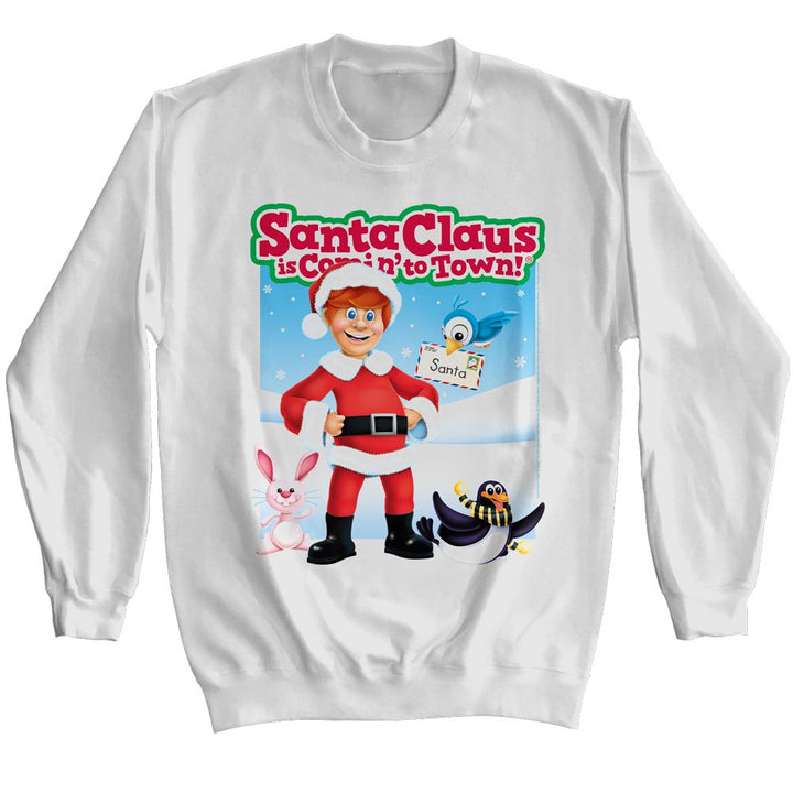 Santa Claus Is Coming To Town - Characters Sweatshirt - HYPER iCONiC.