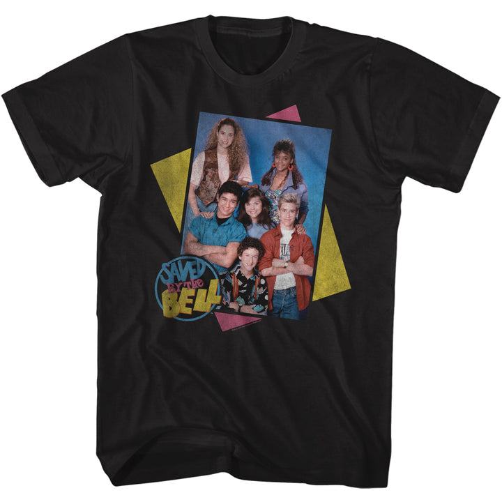 Saved By The Bell Group Boxes T-Shirt - HYPER iCONiC.