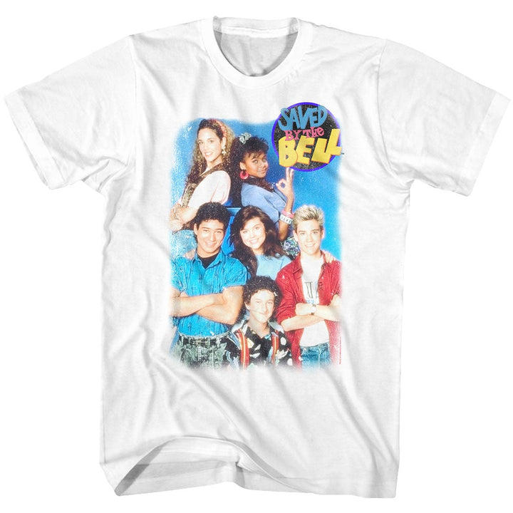 Saved By The Bell Group Shot T-Shirt - HYPER iCONiC.