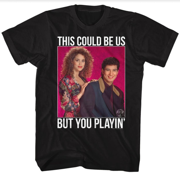 Saved By The Bell Playin Dots Boyfriend Tee - HYPER iCONiC.