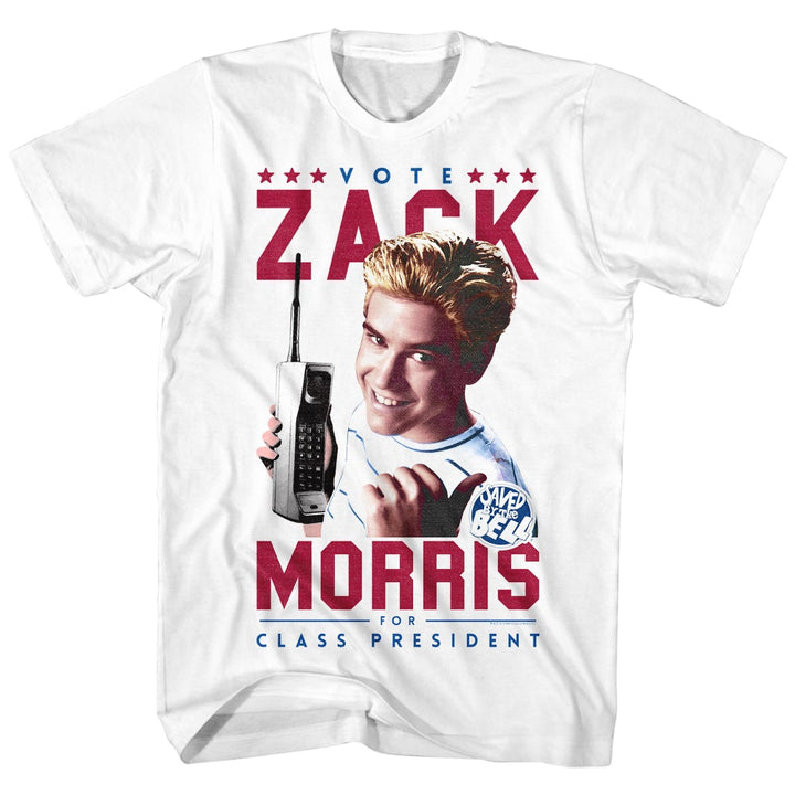 Saved By The Bell Votezack T-Shirt - HYPER iCONiC.