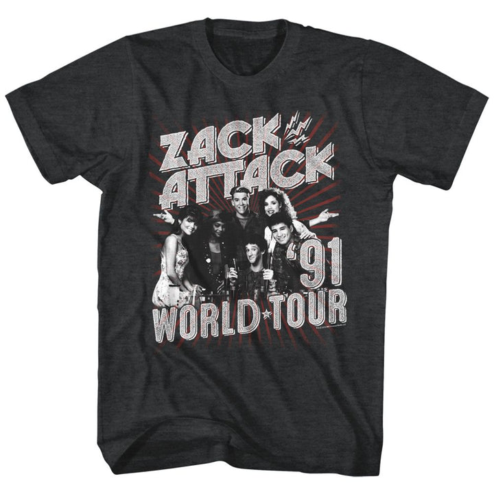 Saved By The Bell Zack Attack World Tour Boyfriend Tee - HYPER iCONiC.