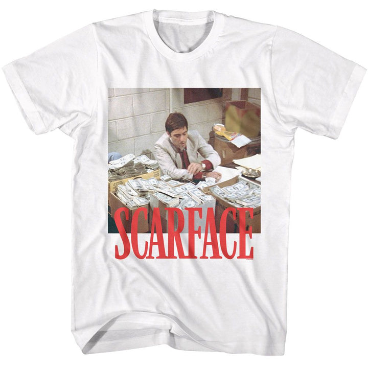 Scarface - Money Stacks Boyfriend Tee - HYPER iCONiC.