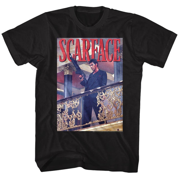 Scarface Railing Shot T-Shirt - HYPER iCONiC