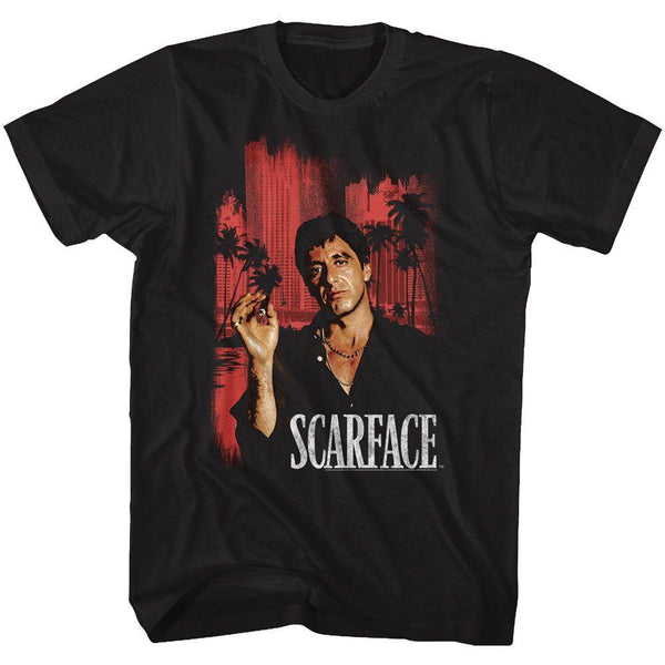 Scarface Rd Cityscape T-Shirt - HYPER iCONiC