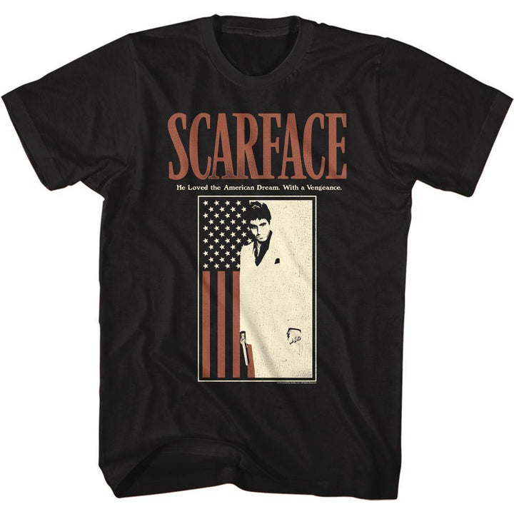 Scarface Scarfacewithflag Boyfriend Tee - HYPER iCONiC