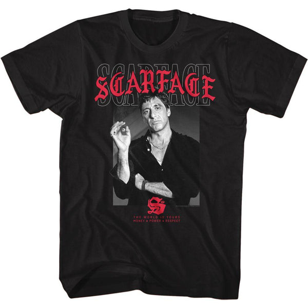 Scarface Text Layering 2 T-Shirt - HYPER iCONiC
