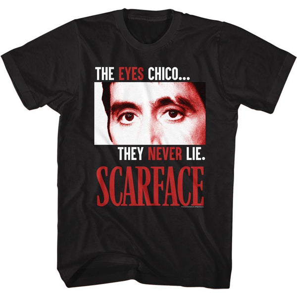 Scarface The Eyes Never Lie Boyfriend Tee - HYPER iCONiC