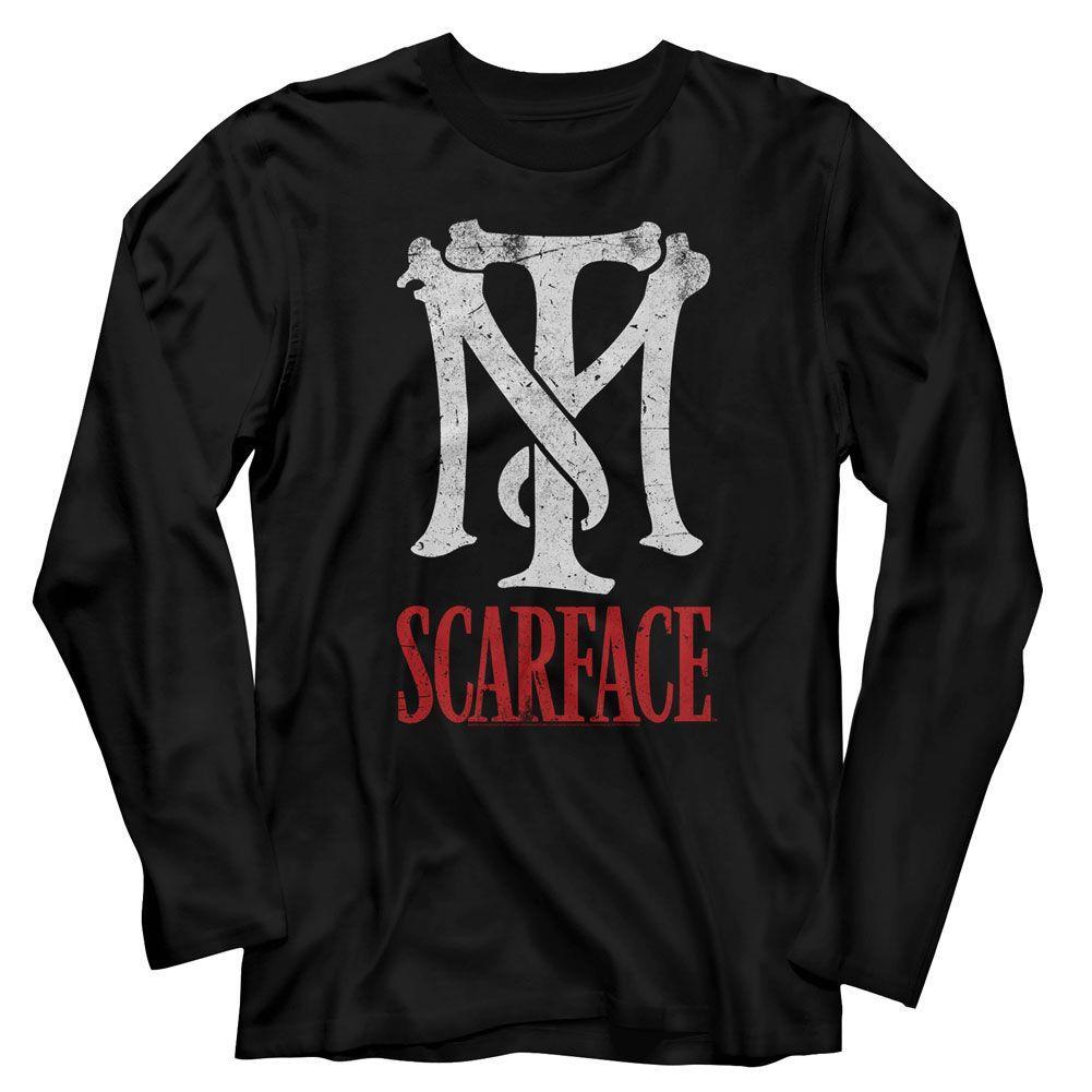Scarface Tm Scarface Long Sleeve Boyfriend Tee - HYPER iCONiC