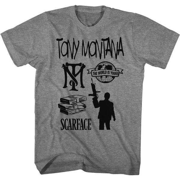 Scarface Tomymontana&Friends T-Shirt - HYPER iCONiC