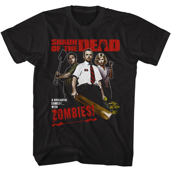 Shaun Of The Dead - Romantic Comedy T-Shirt - HYPER iCONiC.