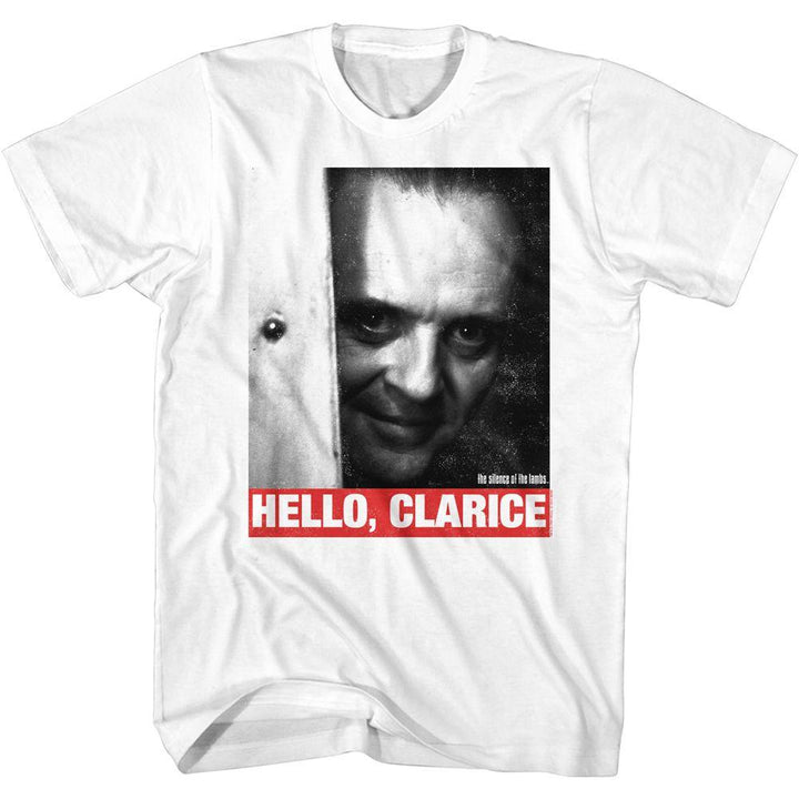 Silence Of The Lambs Hello Quote T-Shirt - HYPER iCONiC