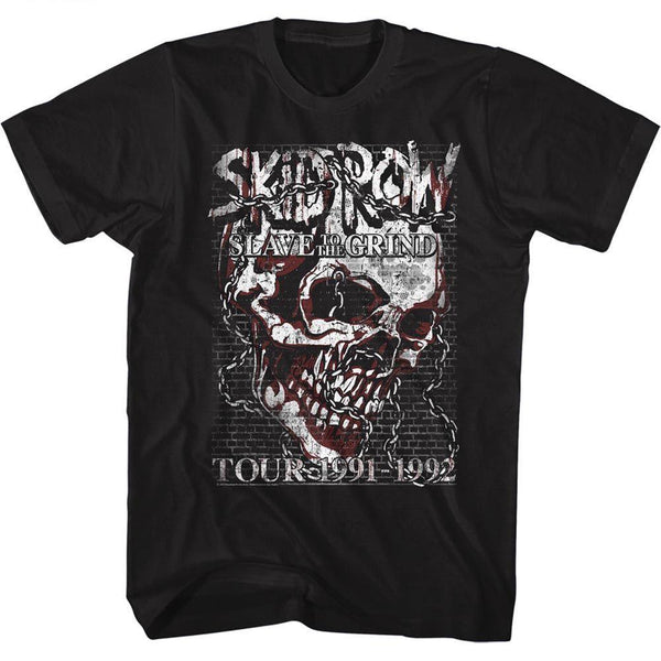 Skid Row Skull Chain Boyfriend Tee - HYPER iCONiC