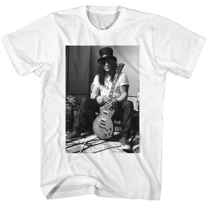 Slash - BW Guitar T-Shirt - HYPER iCONiC.