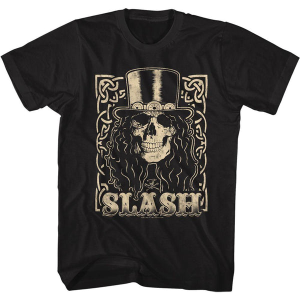 Slash Slash Skull Cream Boyfriend Tee - HYPER iCONiC