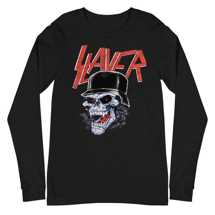 Slayer Helmet Skull Long Sleeve T-Shirt - HYPER iCONiC.