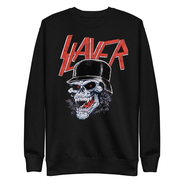 Slayer Helmet Skull Sweatshirt - HYPER iCONiC.