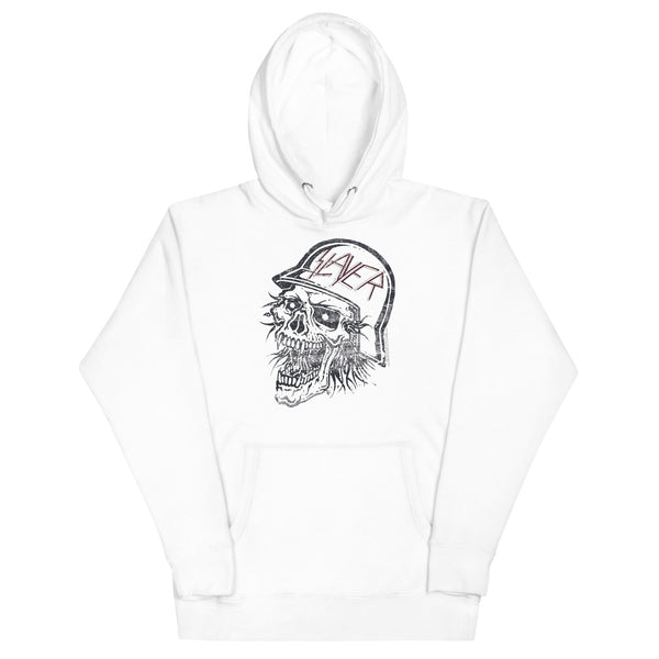 Slayer Stamped Skull Hoodie - HYPER iCONiC.