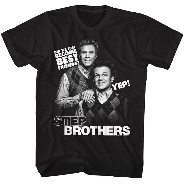 Step Brothers - Best Friends Quote T-Shirt - HYPER iCONiC.