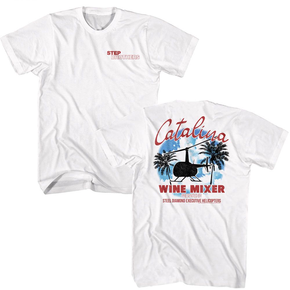 Step Brothers - Catalina Wine Mixer Front Back Boyfriend Tee – HYPER ...