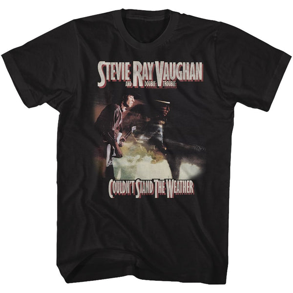 Stevie Ray Vaughan - Couldnt Stand The Weather Boyfriend Tee - HYPER iCONiC.