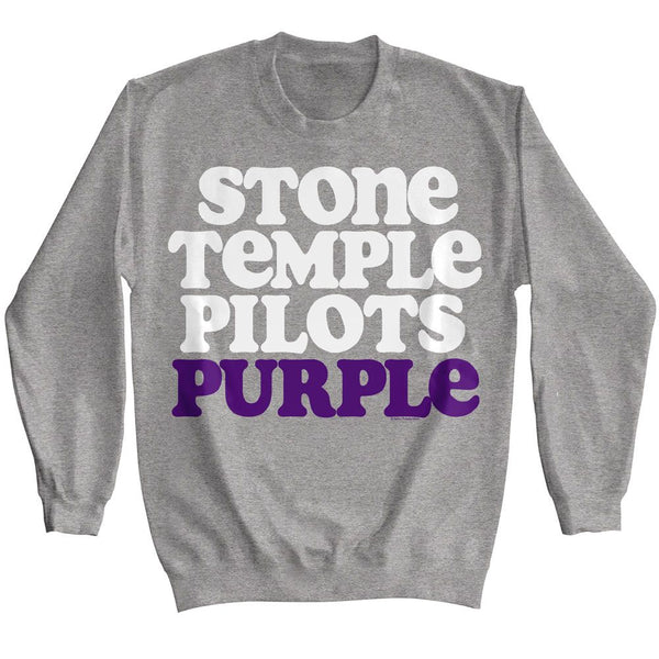 Stone Temple Pilots - STP Purple Sweatshirt - HYPER iCONiC.