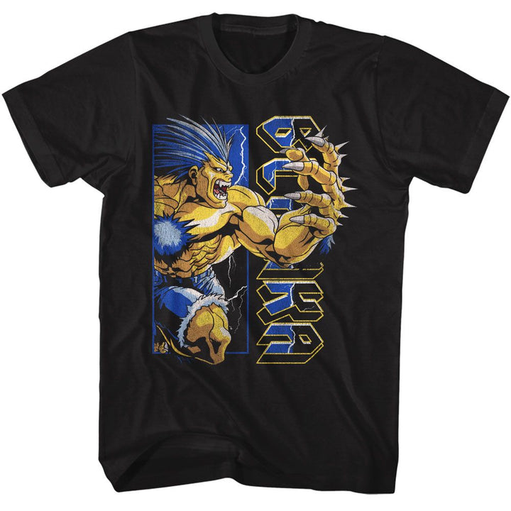 Street Fighter - 90s Style Blanka T-Shirt - HYPER iCONiC.