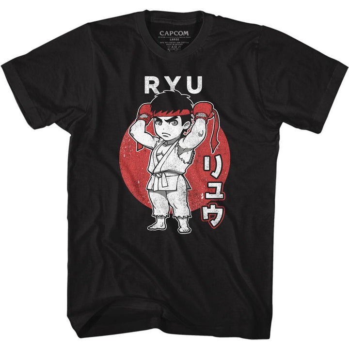 Street Fighter Chibi Ryu T-Shirt - HYPER iCONiC