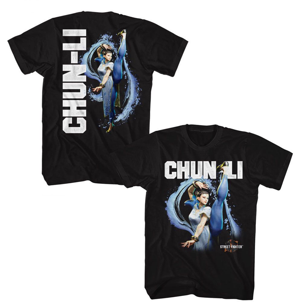 Street Fighter - Chun Li Character Boyfriend Tee – HYPER iCONiC.