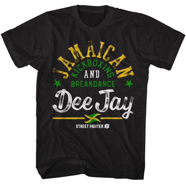 Street Fighter - Dee Jay Jamaican T-Shirt - HYPER iCONiC.
