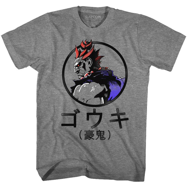 Street Fighter Gouki Boyfriend Tee - HYPER iCONiC