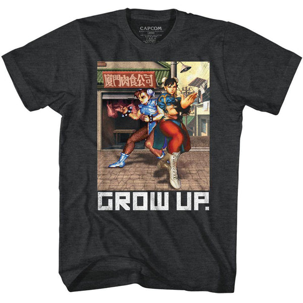 Street Fighter Grow Up. T-Shirt - HYPER iCONiC