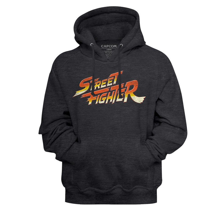 Street Fighter Logo Boyfriend Hoodie - HYPER iCONiC