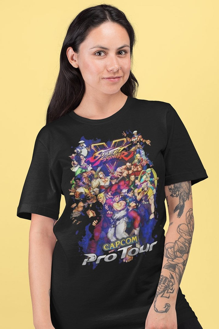 Street Fighter Pro Tour 2 Boyfriend Tee - HYPER iCONiC