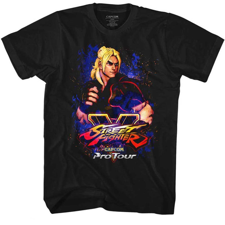 Street Fighter Pro Tour - Ken T-Shirt - HYPER iCONiC
