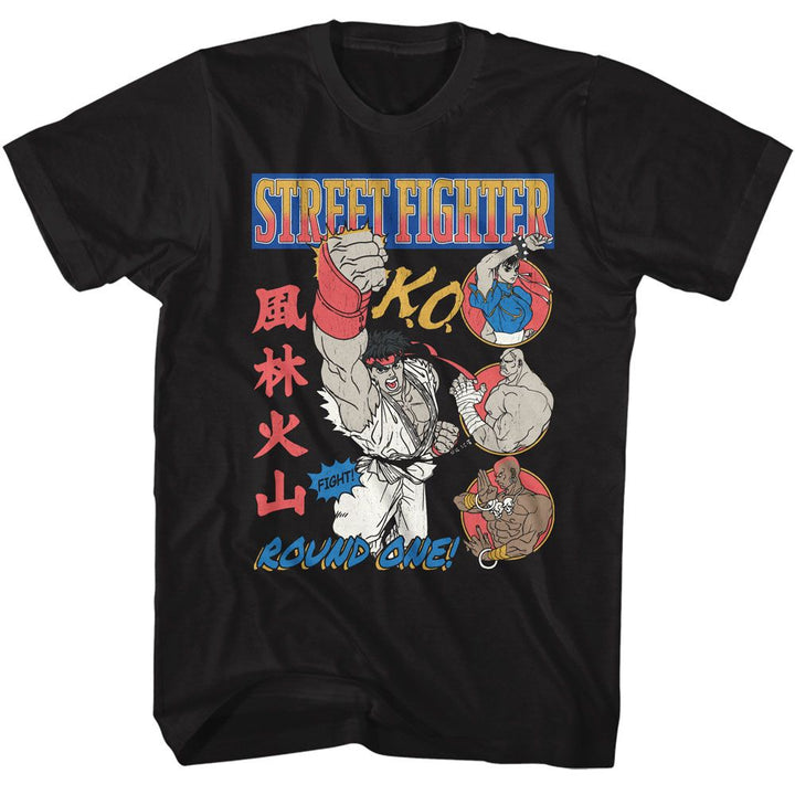 Street Fighter - Round One Comic T-Shirt - HYPER iCONiC.