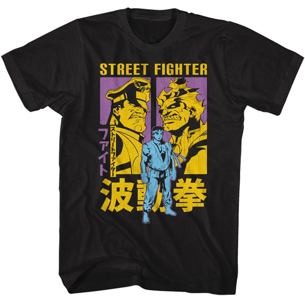 Street Fighter - Ryu Akuma And M Bison T-Shirt - HYPER iCONiC.