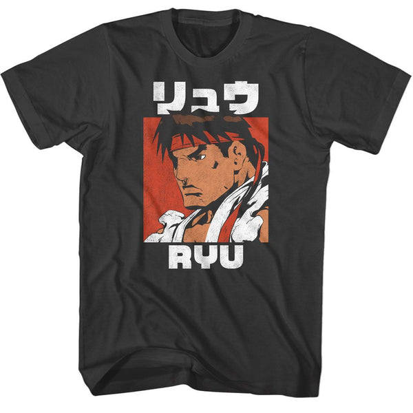 Street Fighter - Ryu Kanji Boyfriend Tee - HYPER iCONiC.