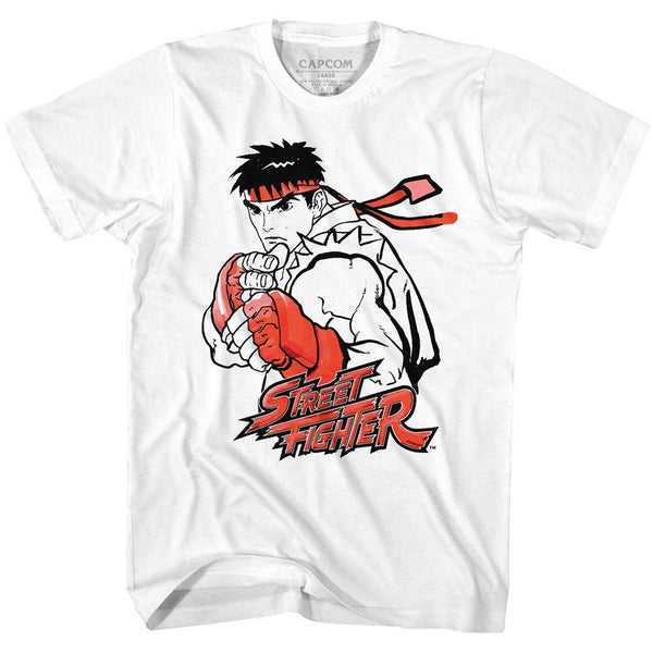 Street Fighter Ryu Red T-Shirt - HYPER iCONiC